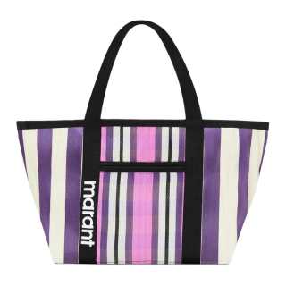 ISABEL MARANT Darwen Nylon Tote Bag, Shopping Bag, Handbag, Shoulder Bag Women's Purple