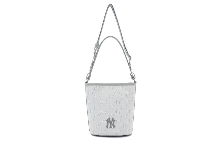 MLB Cotton Bucket Bag, Crossbody Handbag, Shoulder Bag Unisex Gray