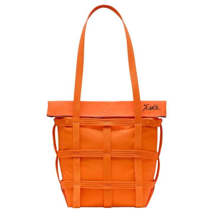 Nike Nike Sportswear Electric Cargo Reversible 12L Tote Bag Total Orange/Black