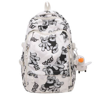 Shouldcat Nylon Backpack Women's Black/Pink/Blue/Purple