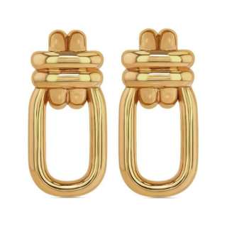 Anine Bing 14K Gold Plated Brass Earrings Women's Gold