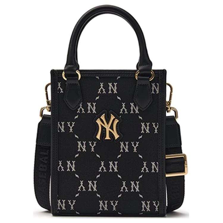 MLB MLB Polyester Shoulder Bag, Crossbody Bag, Handbag Regular Unisex Black