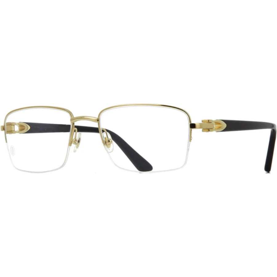Cartier CARTIER Square Eyeglass Frames Unisex