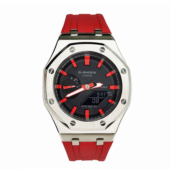 CASIO CASIO Men Liquid Crystal/Analog Dual Display Series 44mm Black Watch