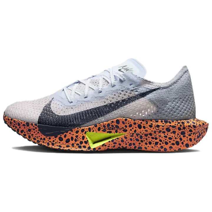 Nike Nike ZoomX Vaporfly 3 Electric Running Shoes Women's Low Top Gray Blue