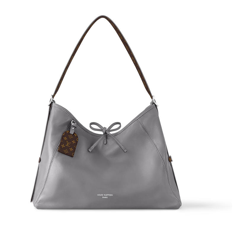 LOUIS VUITTON LOUIS VUITTON Carryall Dark MM Shoulder Bag Medium Grey