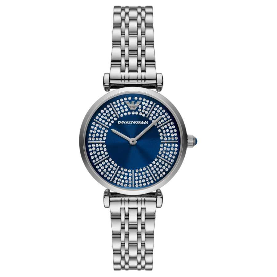 EMPORIO ARMANI Two Hand Stainless Steel Watch