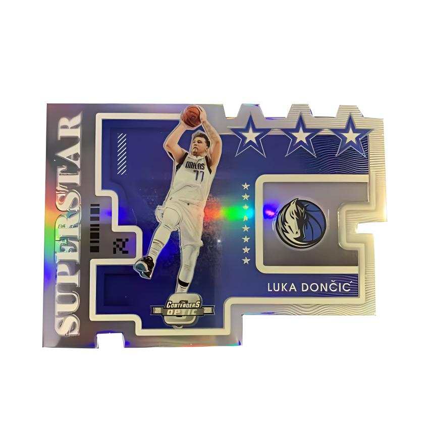 PANINI Doncic 2021 22 Ball Game Ticket Optic Stars Silver Fold Super Star Unique Card, Player Card, Card Product Access