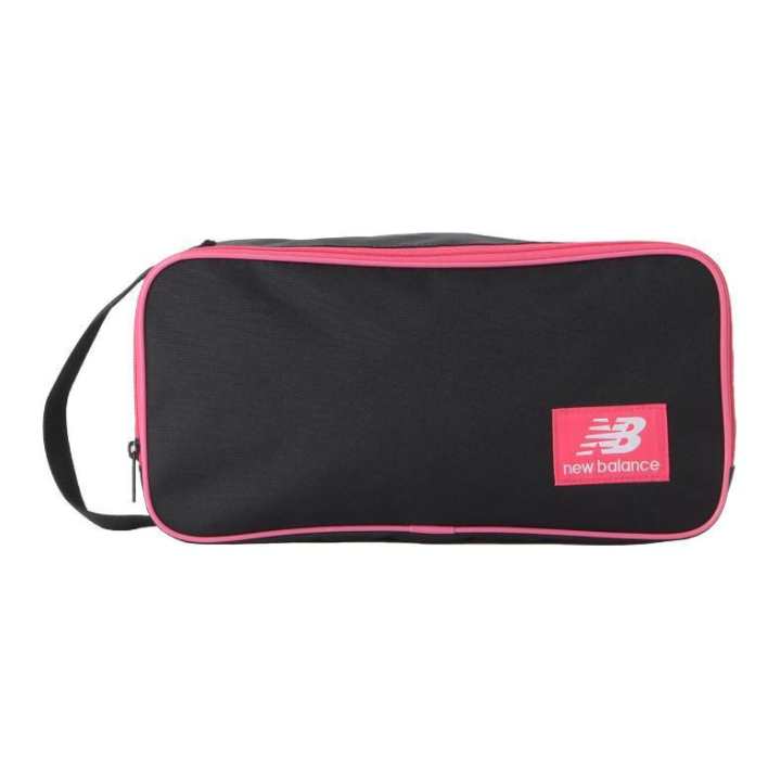 New Balance New Balance Polyester Storage Bag Unisex Black Pink