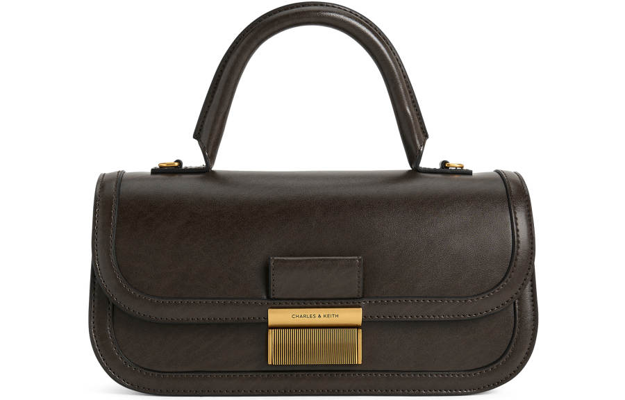 CHARLES&KEITH Pu Crossbody Bag Regular Women's DARK MOSS Dark Moss Green