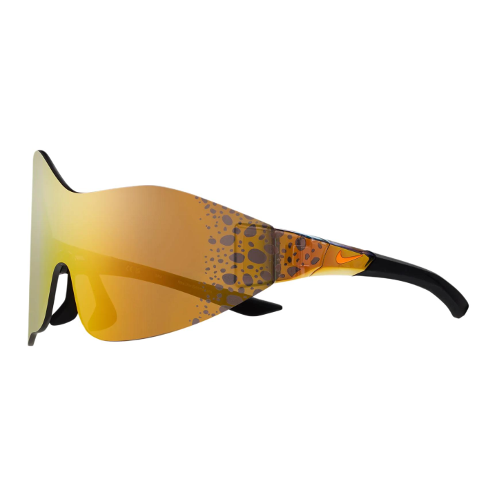 Nike Nike Stainless Steel Irregular Shape Sunglasses Men's Black