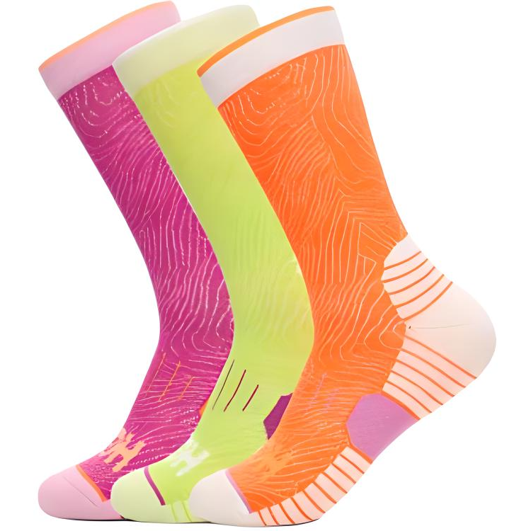 HOKA ONE ONE Crew Run Crew Socks Unisex 3 Pack