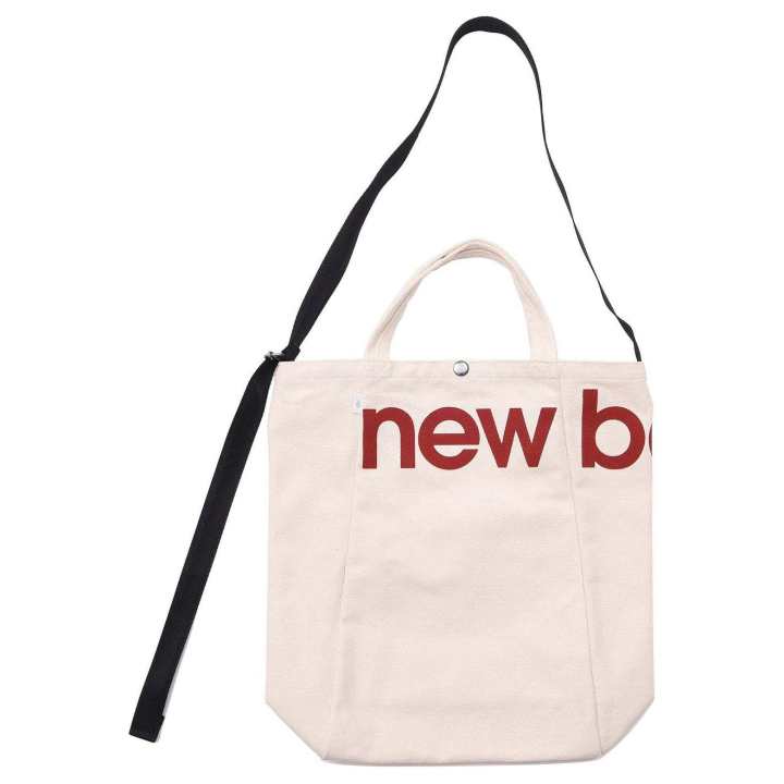 New Balance New Balance Canvas One Shoulder Handbag Regular Unisex White