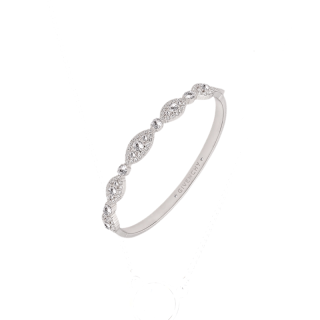 Givenchy Crystal Bangles Unisex Silver