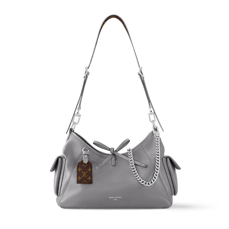 LOUIS VUITTON LOUIS VUITTON Carryall Cargo PM Shoulder Bag Small Grey