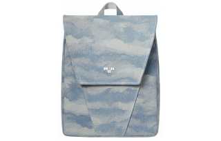 MAH Cotton Backpack Large Women's Light Blue