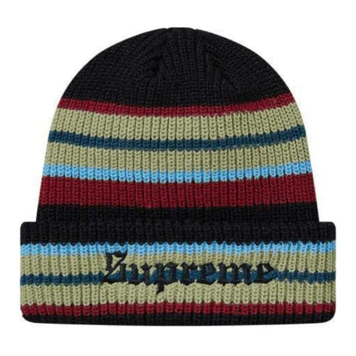 Supreme Supreme Bright Stripe Beanie