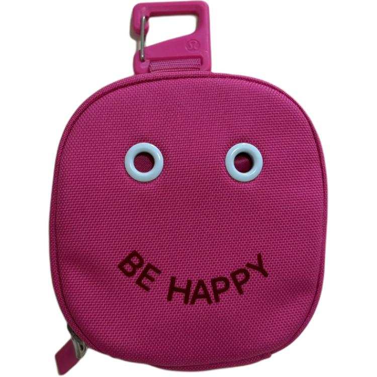 Lululemon Lululemon Recycled Polyester Bag Accessory Unisex Sonic Pink & Powder Blue & Silver