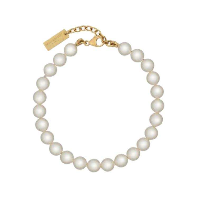 SAINT LAURENT SAINT LAURENT Logo Engraved Bracelet