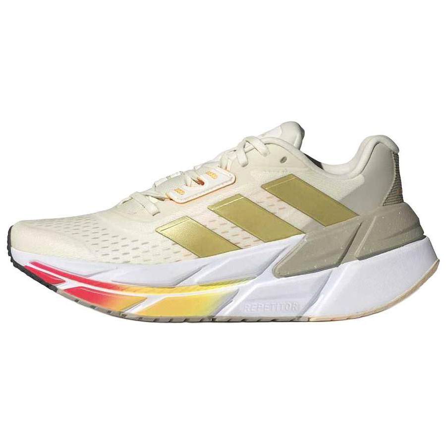 Adidas Adidas Adistar CS Slip Resistant Abrasion Resistant Low top Running Shoes Women's Ecru