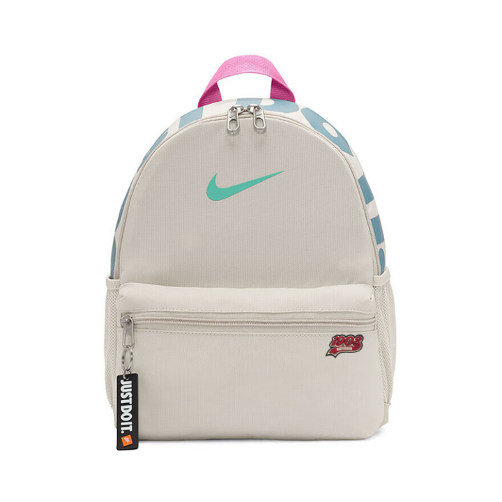 Nike Nike 1903 Amber Fabric Backpack Kids' Gray White