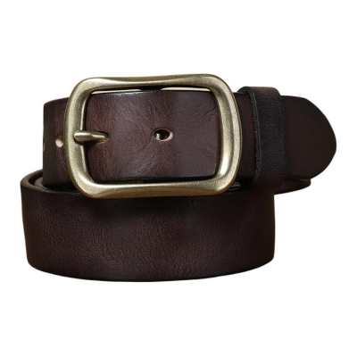 JEANSWEST Cow Leather Belts Men's 3.8cm