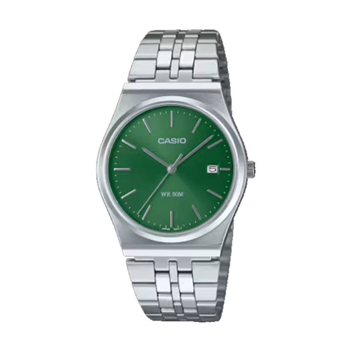 CASIO CASIO Men Standard Series Green Watch MTP-B145D-3AV