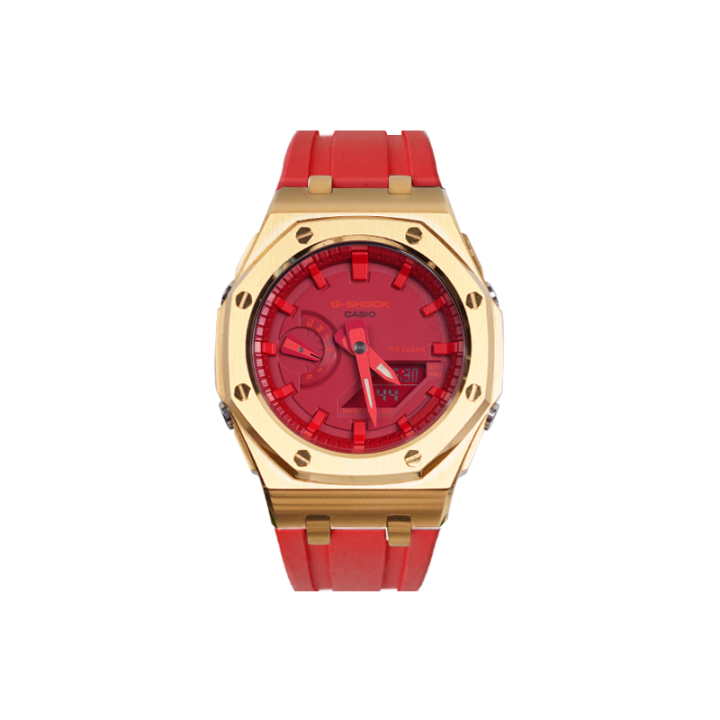 CASIO CASIO Unisex 44mm Red Watch