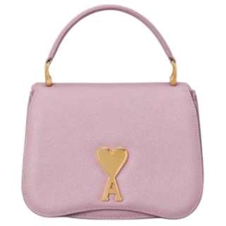 AMIPARIS Cow Leather Portable Crossbody Bag, Shoulder Bag Mini Women's Purple