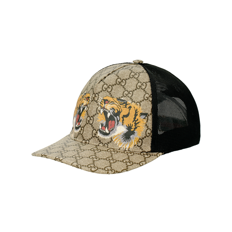 GUCCI GUCCI Tiger Embroidery Baseball Cap