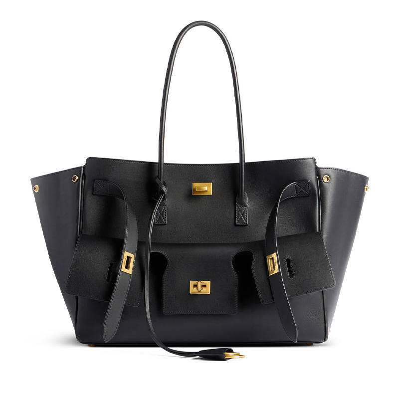 Balenciaga Bel Air Medium Carry All Bag Black