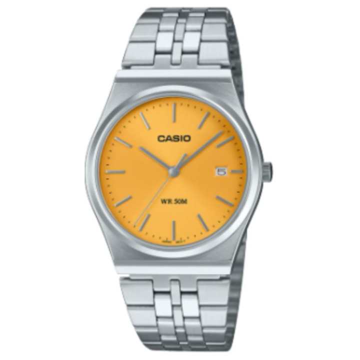 CASIO CASIO Men Standard Series Yellow Watch MTP-B145D-9AV