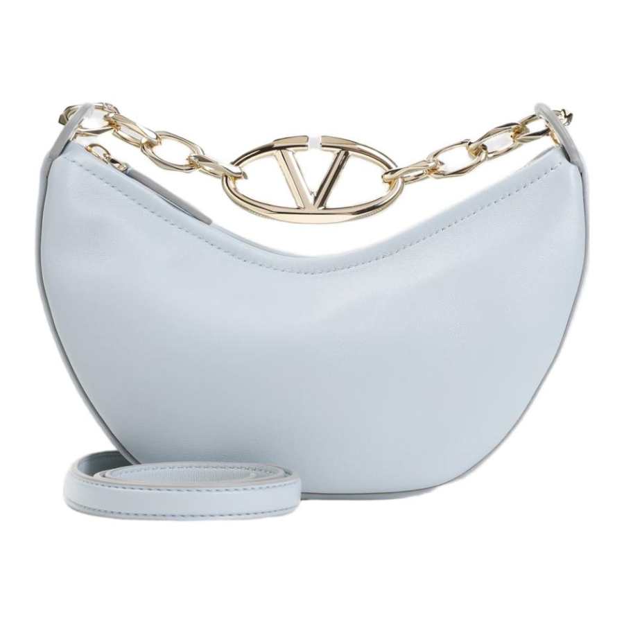 Valentino VLogo Signature Zip Up Shoulder Bag