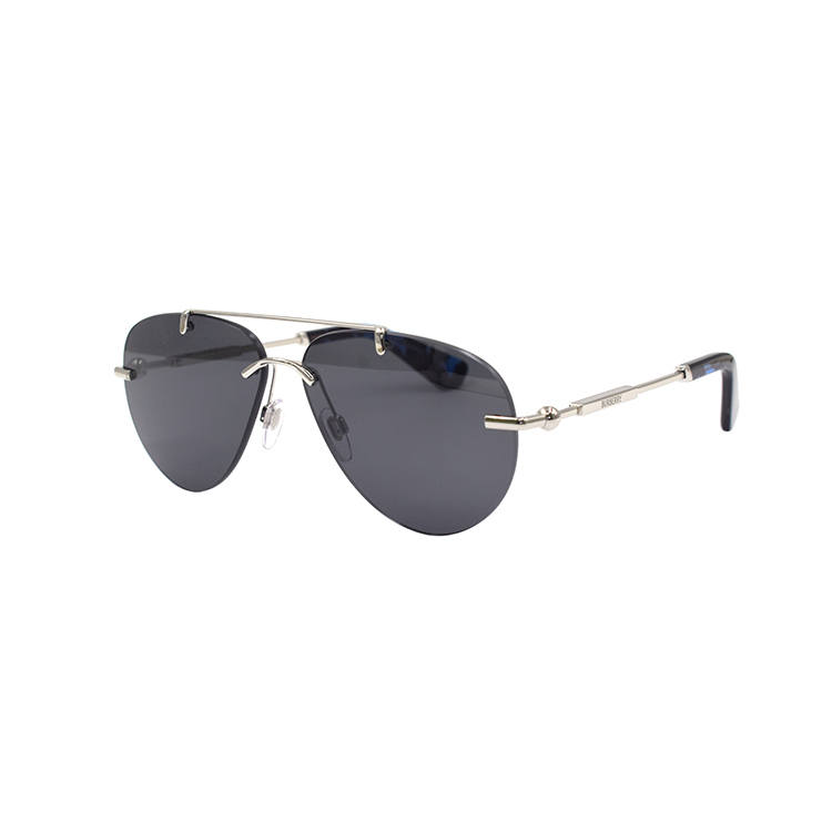 Burberry Aviator Sunglasses Women's Silver