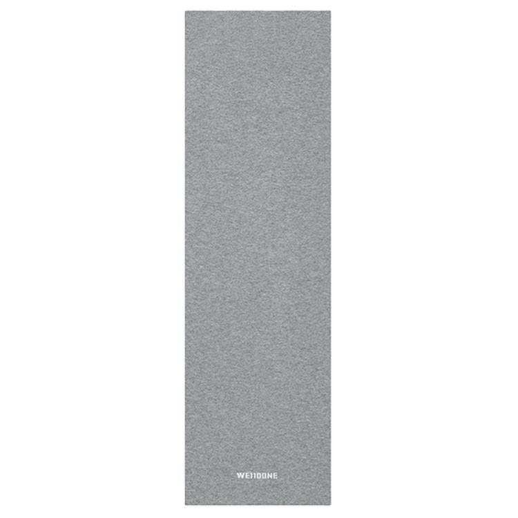 WE11DONE WE11DONE Sheep Wool Knit Scarves Unisex Gray