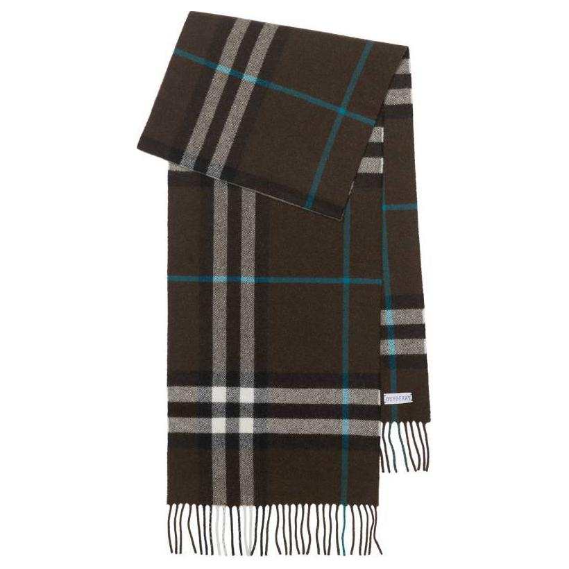 Burberry Vintage Checked Fringed Scarf