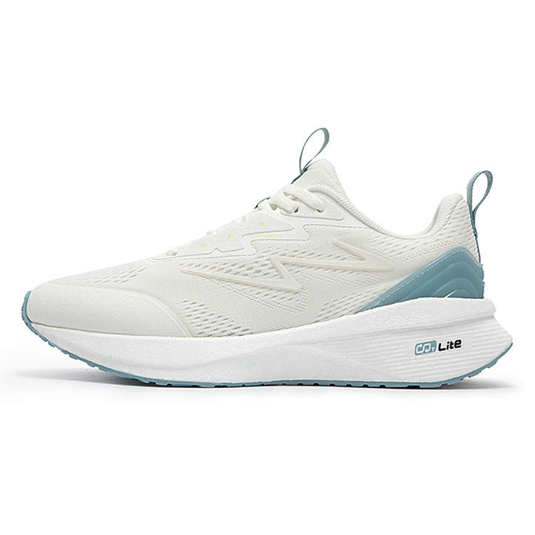 361° Popping Foam Slip Resistant Abrasion Resistant Low top Casual Running Shoes Women's Mist Blue