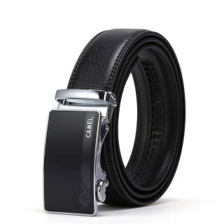 CAMEL Cow Leather Belts Men's Width 3.55CM