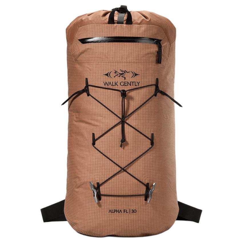 Arcteryx Arc'teryx WALK GENTLY Outdoor Mountaineering Bag Backpack Nylon Cedar Brown Unisex