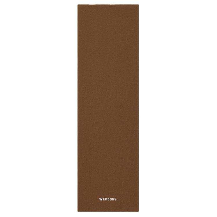 WE11DONE WE11DONE Sheep Wool Knit Scarves Unisex Brown