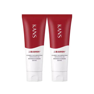 KANS Purified Dewy Exfoliating Plain Exfoliating Cleaning 100ml*2