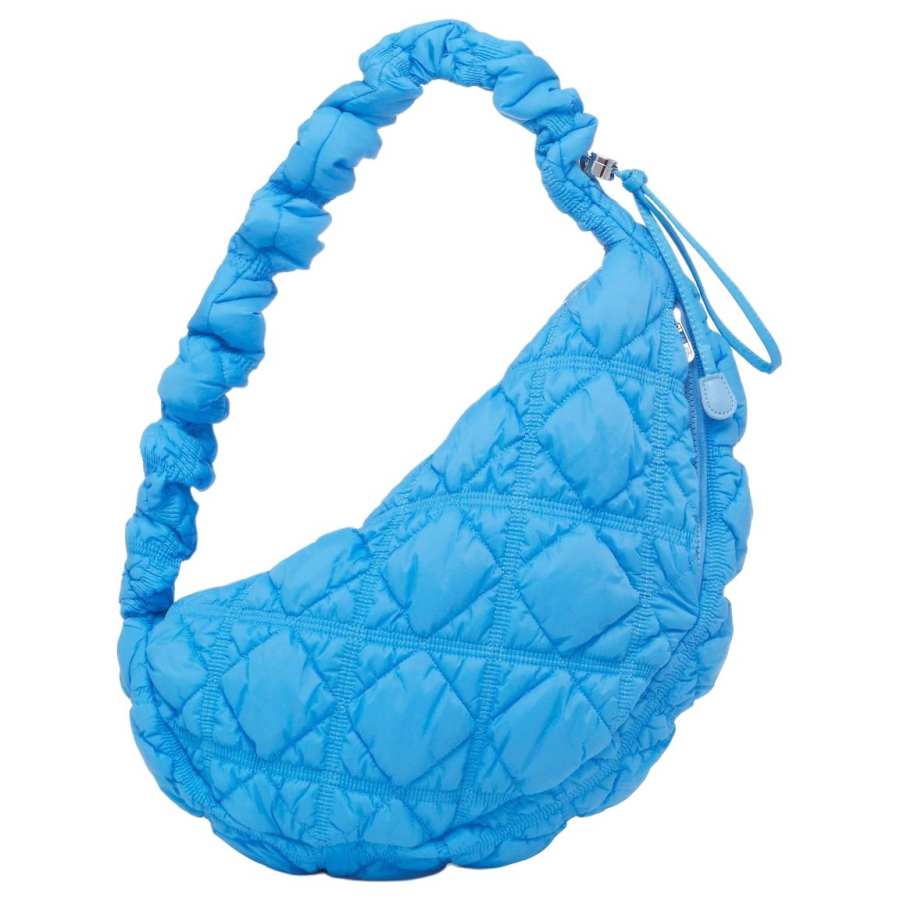 CARLYN Nylon Shoulder Bag, Crossbody Bag, Handbag Large Women's Blue