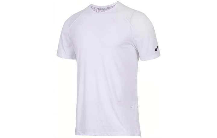 Nike Nike T Shirts Men's White Crew Neck Moderate Straight Fit