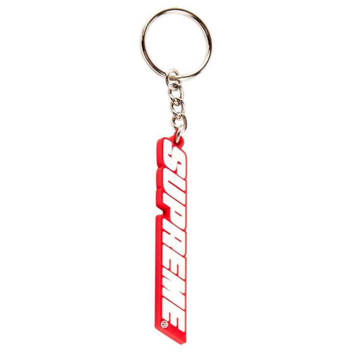 Supreme Supreme Rubber Keychains Men's Red