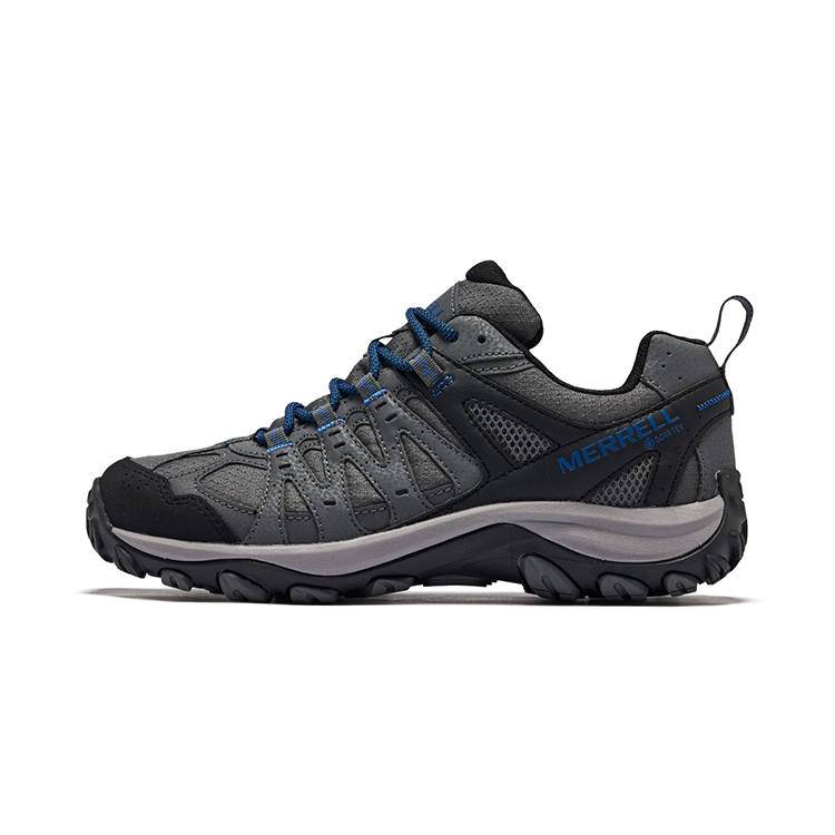 MERRELL Accentor 3 Slip Resistant Low top Hiking Shoes Men's Gray Blue