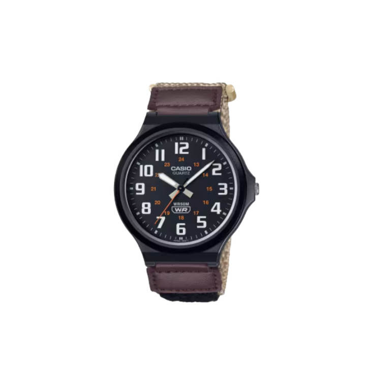 CASIO CASIO Men Standard Series Black Watch MW-240B-5BV