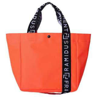 Fragment Design × RAMIDUS Collaboration Nylon Tote Bag, Shopping Bag, Handbag Medium Unisex Orange