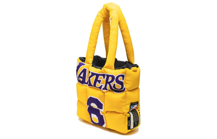 Nike Nike Letter Print Handbag Unisex Yellow