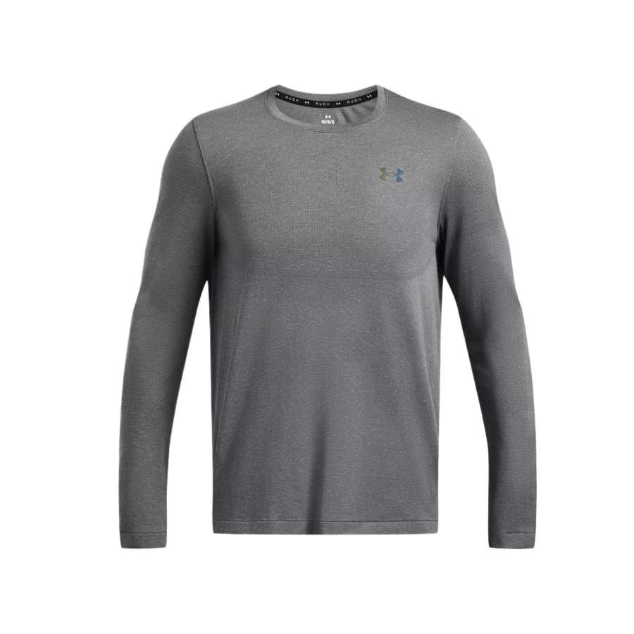 Under Armour RUSH Seamless T Shirt Men's Gray