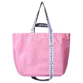 Fragment Design Ramidus Collaboration Nylon Tote Bag, Shopping Bag, Shoulder Bag, Handbag Large Women's Pink